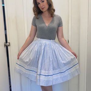 ❌SOLD❌ Vintage 1950s Stripped Skirt